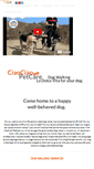 Mobile Screenshot of ciaociaopetcare.com